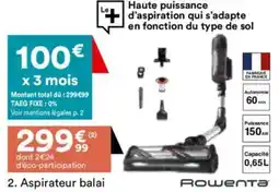 BUT Aspirateur balai offre