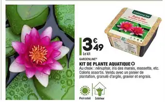 ALDI Kit De Plante Aquatique Gardenline offre