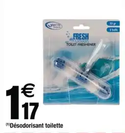 Cora x Carrefour Désodorisant toilette offre