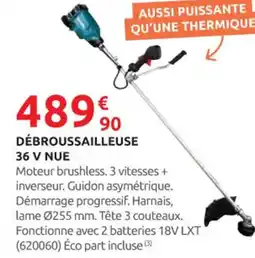 Rural Master Débroussailleuse 36 v nue offre