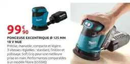 Rural Master Ponceuse excentrique ø 125 mm 18 v nue offre