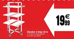 Cora x Carrefour Etendoir à linge offre