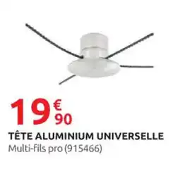 Rural Master Tête aluminium universelle offre