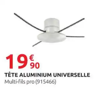 Rural Master Tête aluminium universelle offre