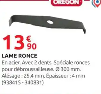 Rural Master OREGON Lame ronce offre