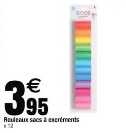 Cora x Carrefour Rouleaux sacs à excréments offre