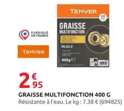 Rural Master TEMVER Graisse multifonction offre