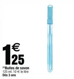 Cora x Carrefour Bulles de savon offre