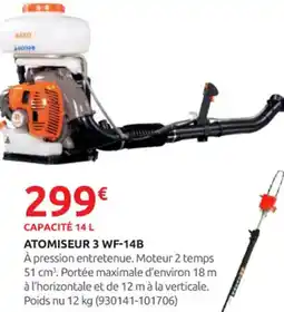 Rural Master Atomiseur 3 wf-14b offre