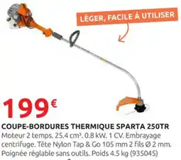 Rural Master Coupe-bordures thermique sparta 250tr offre