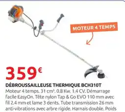 Rural Master Débroussailleuse thermique bch310t offre