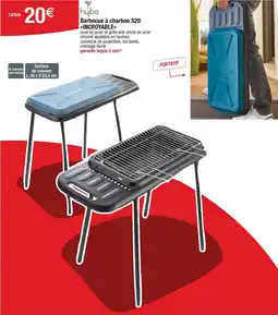 Cora x Carrefour Barbecue à charbon s20 incroyable offre