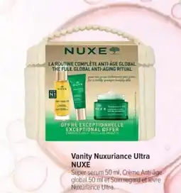 Cora x Carrefour Vanity nuxuriance ultra nuxe offre