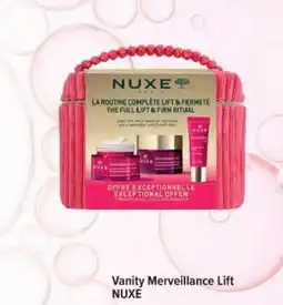 Cora x Carrefour Vanity merveillance lift nuxe offre
