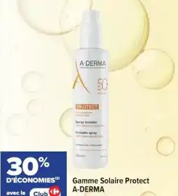Cora x Carrefour Gamme solaire protect a derma offre