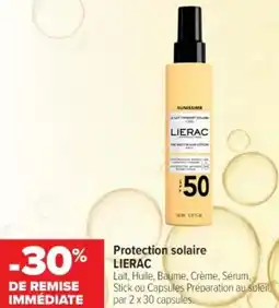 Cora x Carrefour Protection solaire lierac offre