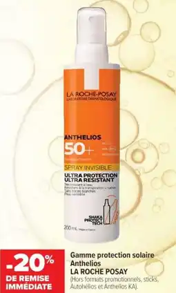 Cora x Carrefour Gamme protection solaire anthelios la roche posay offre