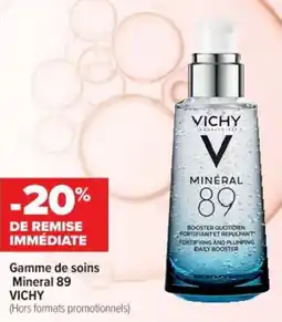 Cora x Carrefour Gamme de soins mineral 89 vichy offre