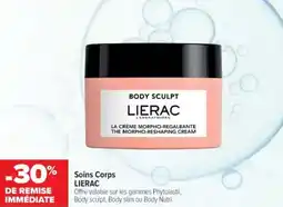 Cora x Carrefour Soins corps lierac offre