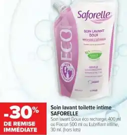 Cora x Carrefour Soin lavant toilette intime saforelle offre