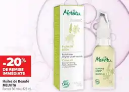 Cora x Carrefour Huiles de beauté melvita offre