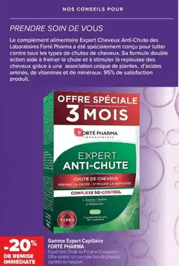 Cora x Carrefour Gamme expert capillaire forté pharma offre