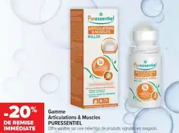 Cora x Carrefour Gamme articulations & muscles puressentiel offre
