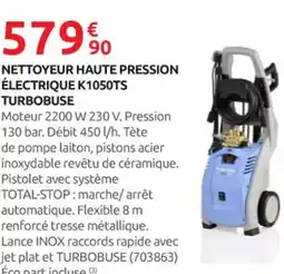 Rural Master Nettoyeur haute pression électrique k1050ts turbobuse offre