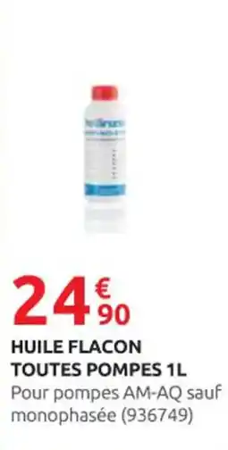 Rural Master Huile flacon toutes pompes offre