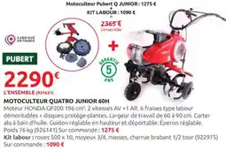 Rural Master PUBERT Motoculteur quatro junior 60h offre