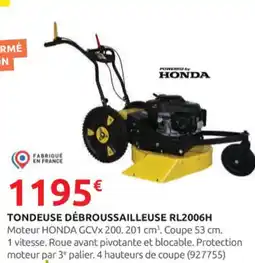 Rural Master Tondeuse débroussailleuse rl2006h offre