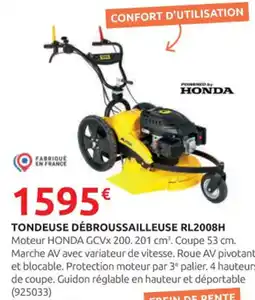Rural Master Tondeuse débroussailleuse rl2008h offre
