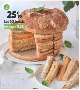 Auchan Pain surprise végétarien offre