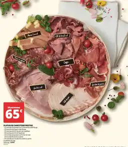 Auchan Plateau de charcuterie prestige offre
