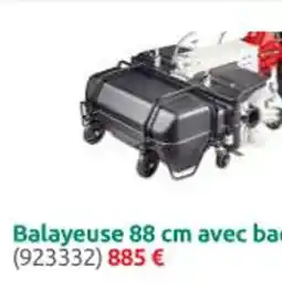 Rural Master Balayeuse 88 cm avec bac offre