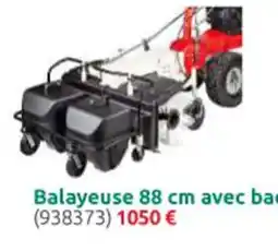 Rural Master Balayeuse 88 cm avec bac offre