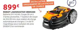 Rural Master Robot lawnmaster vbrm20d offre