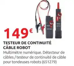 Rural Master Testeur de continuité câble robot offre