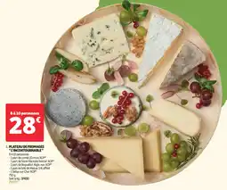 Auchan Plateau de fromages l'incontournable offre
