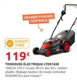 Rural Master Tondeuse électrique ltde1638 offre