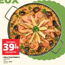 Auchan Paëlla traditionnelle offre