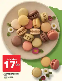 Auchan Macarons assortis offre