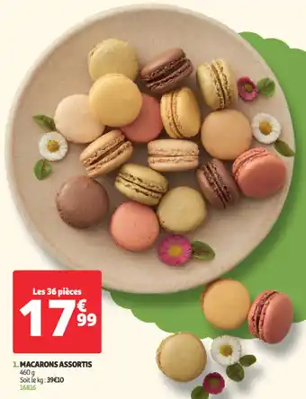 Macarons assortis