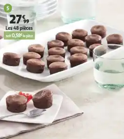 Auchan Mini moelleux au chocolat offre