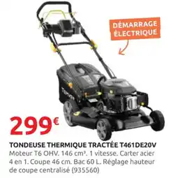 Rural Master Tondeuse thermique tractée t461de20v offre