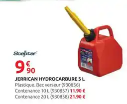 Rural Master SCEPTER Jerrican hydrocarbure offre