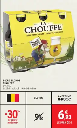 Intermarché Hyper Bière blonde chouffe offre