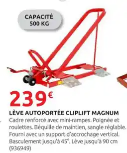 Rural Master CLIPLIFT Lève autoportée magnum offre