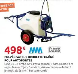 Rural Master Pulvérisateur brouette traßné pour autoportée offre