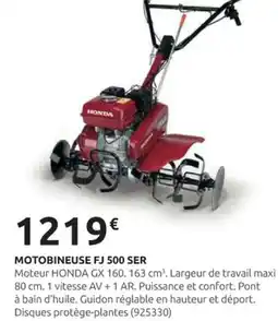 Rural Master HONDA Motobineuse fj 500 ser offre